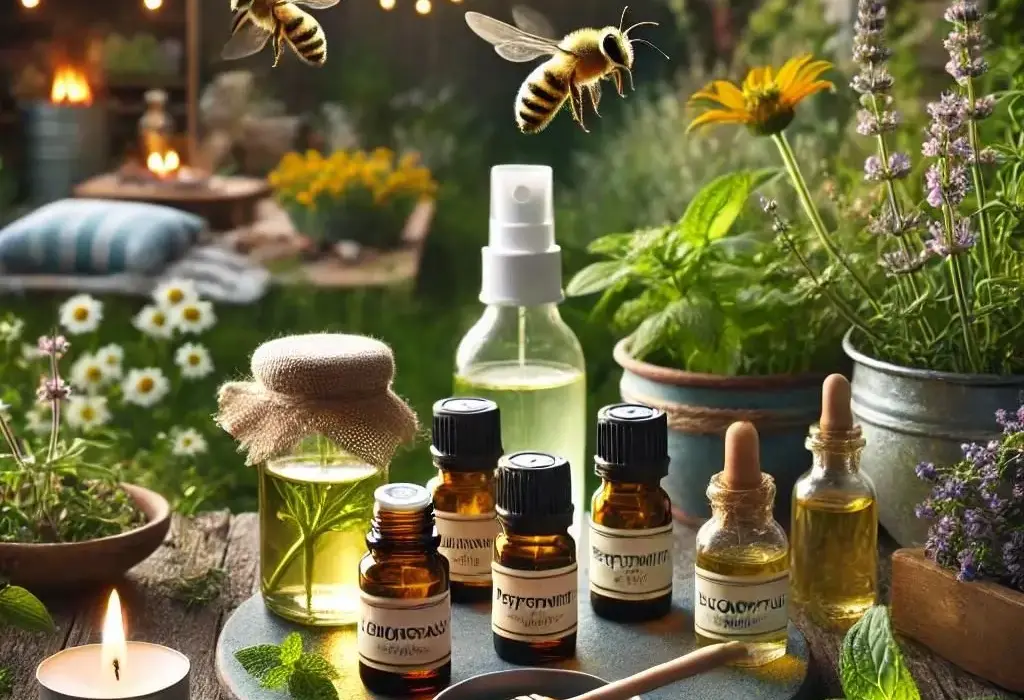 Essential Oils for Bee Repellent