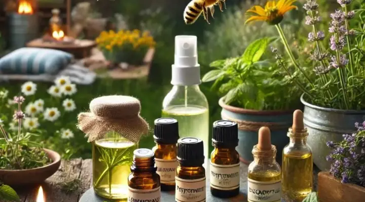 Essential Oils for Bee Repellent