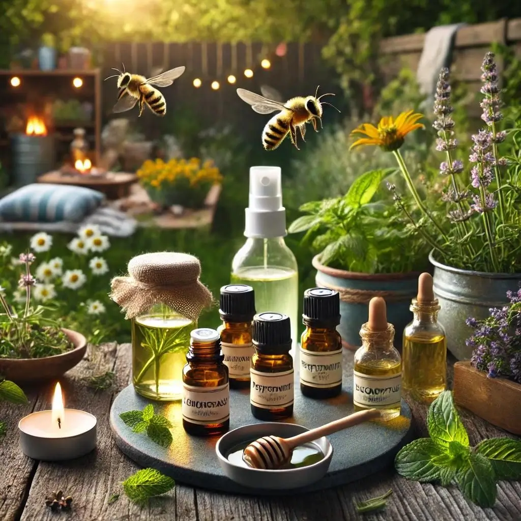 Essential Oils for Bee Repellent