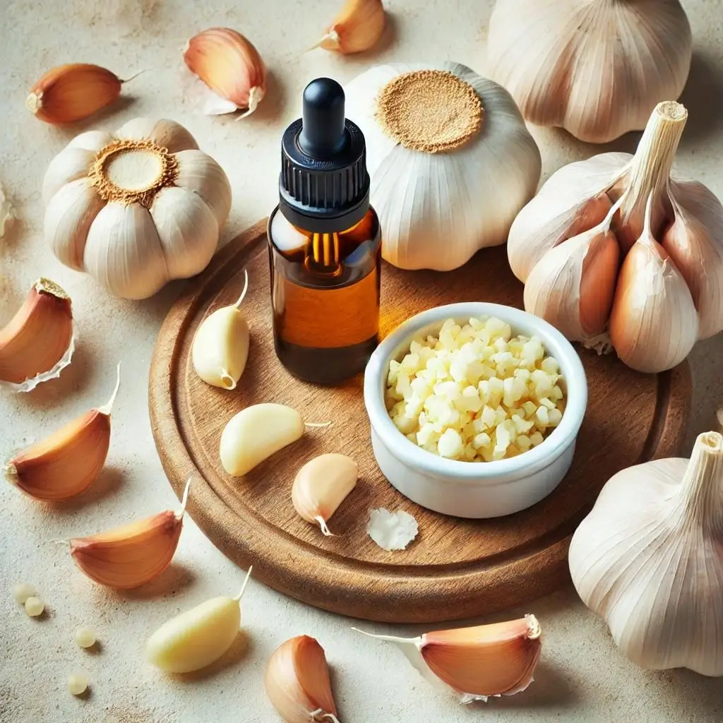 Garlic Essential Oil Benefits