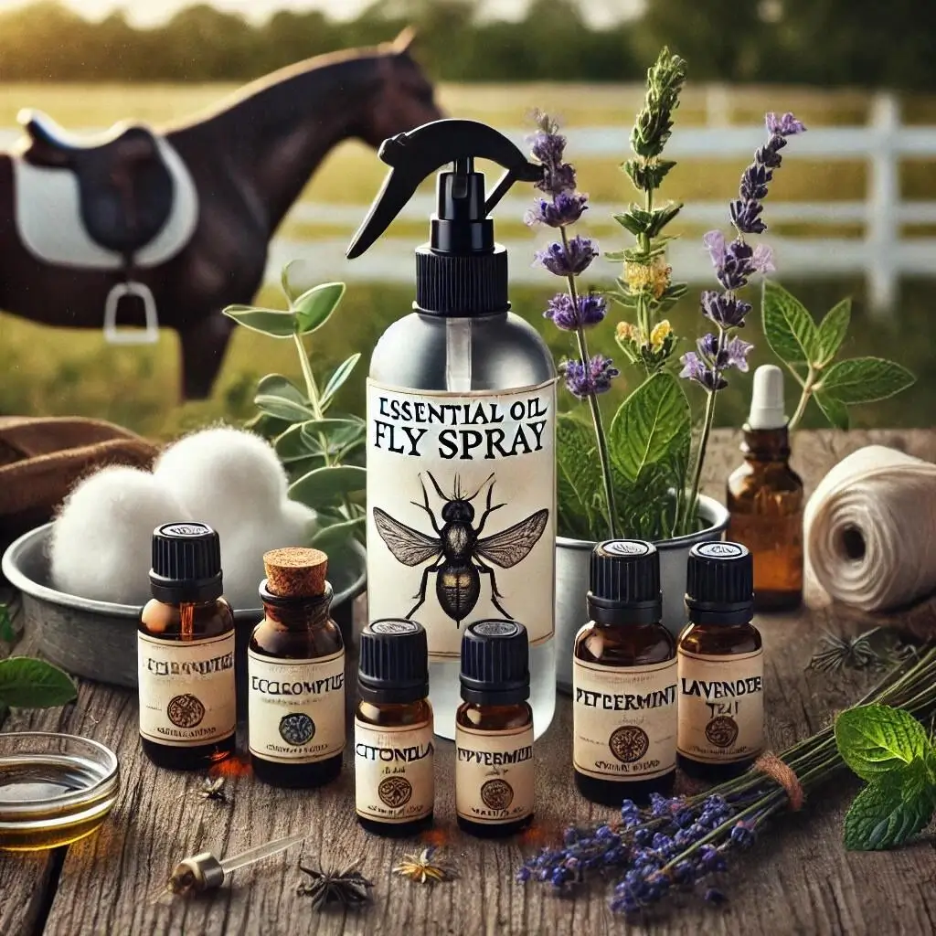 essential oil fly spray for horses