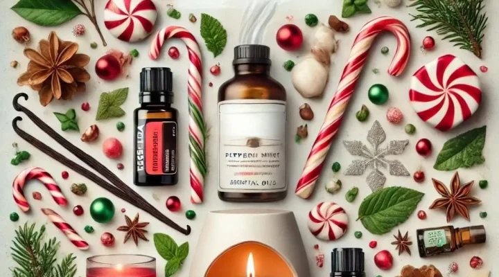 Candy Cane Essential Oil Blend Recipes